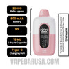 Pink Sour Straws Hidden Hills X Fifty Bar 20K Vape Specifications