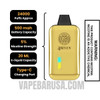 Cherry Fizz Gold Bar 24Seven Disposable Vape specifications