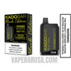 Frozen Pineapple Kado Bar Black Edition Disposable Vape With Package Box
