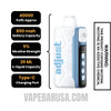 Blue Razz Ice Adjust MyCool 40K Disposable Vape Specifcations