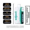 Baja Splash Adjust MyCool 40K Disposable Vape Specifications