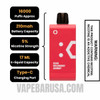 Sour Wildberry Gummy Off Stamp SW16000 Disposable Pod Specifications