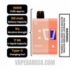 Juicy Peach Off Stamp SW16000 Disposable Vape Kit Specifications