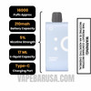 Rainbow Sherbet Off Stamp SW16000 Disposable Pod Specifications