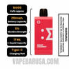 Bangin Strawberry Off Stamp SW16000 Disposable Pod Specifications