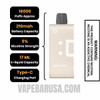 Mango Twist Off Stamp SW16000 Disposable Pod Specifications