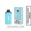 Icy Mint VIHO Supercharge Zero nicotine Disposable Vape With Package Box