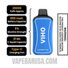 Blueberry Pom VIHO Supercharge 20000 Puffs Vape Specifications