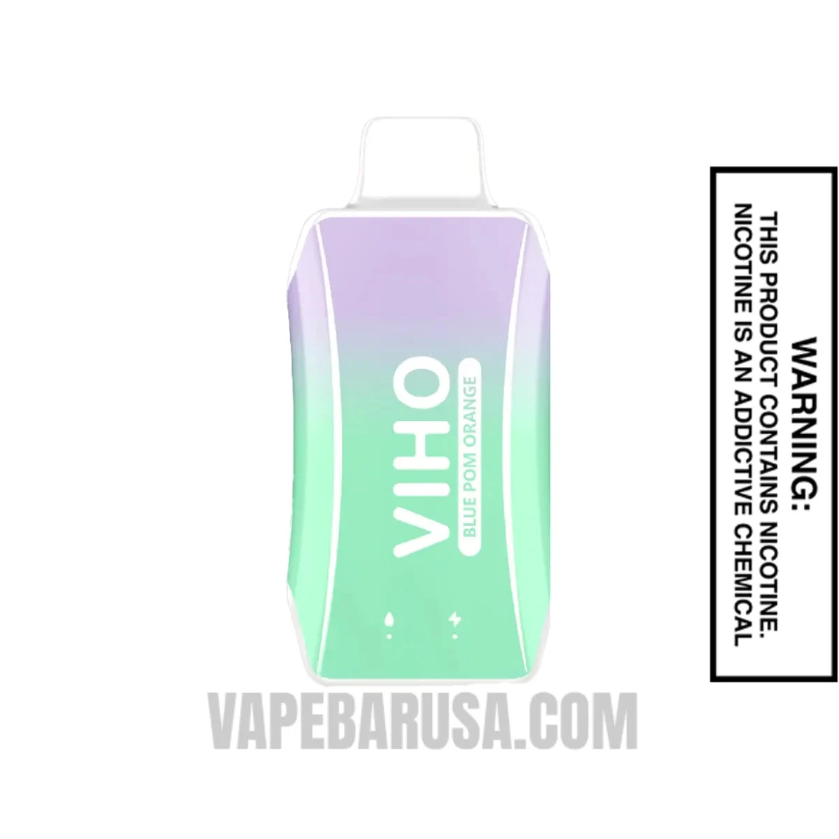 Blue Pom Orange VIHO Turbo Vape 10000 Puffs