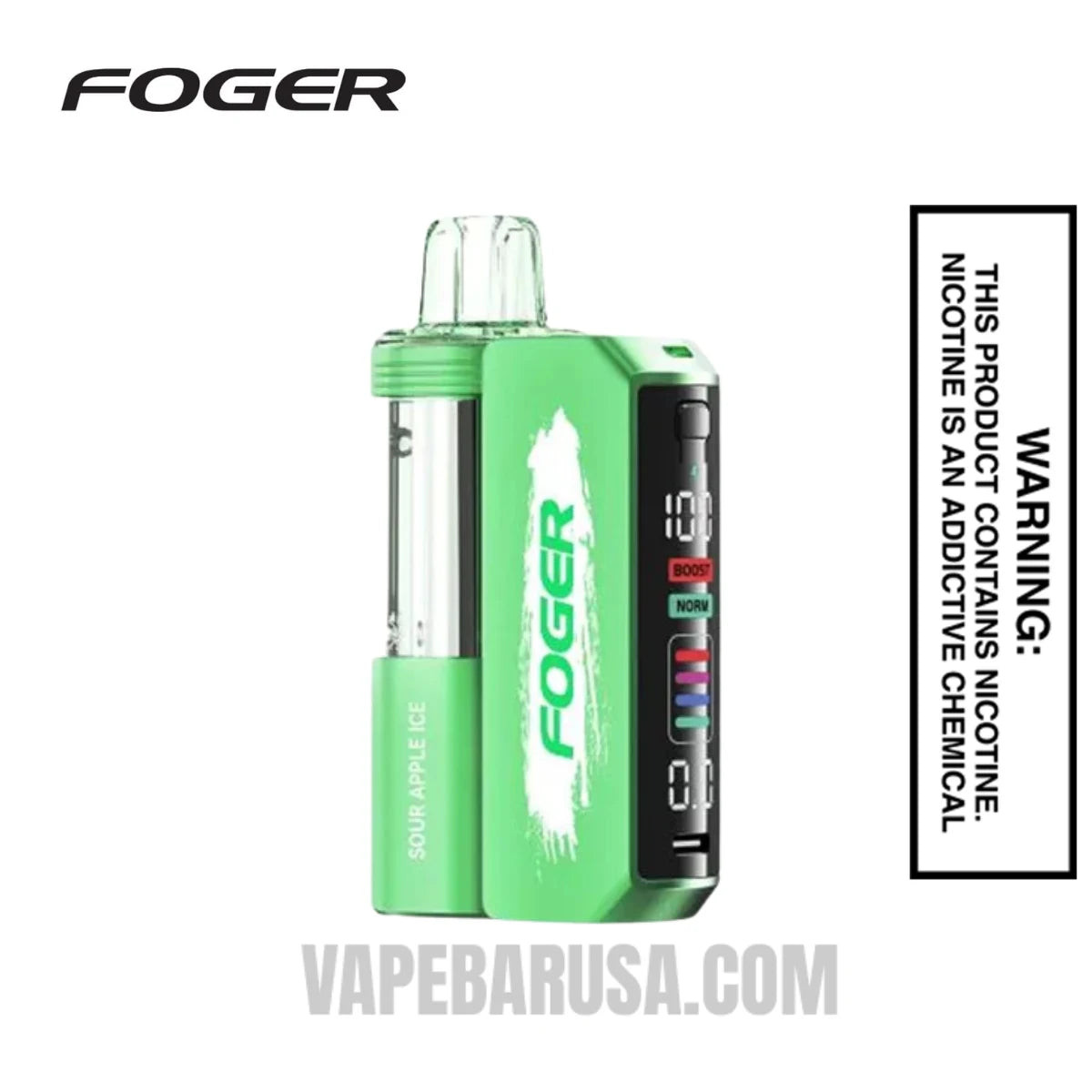 Sour Apple Ice Foger Switch Pro Disposable Vape