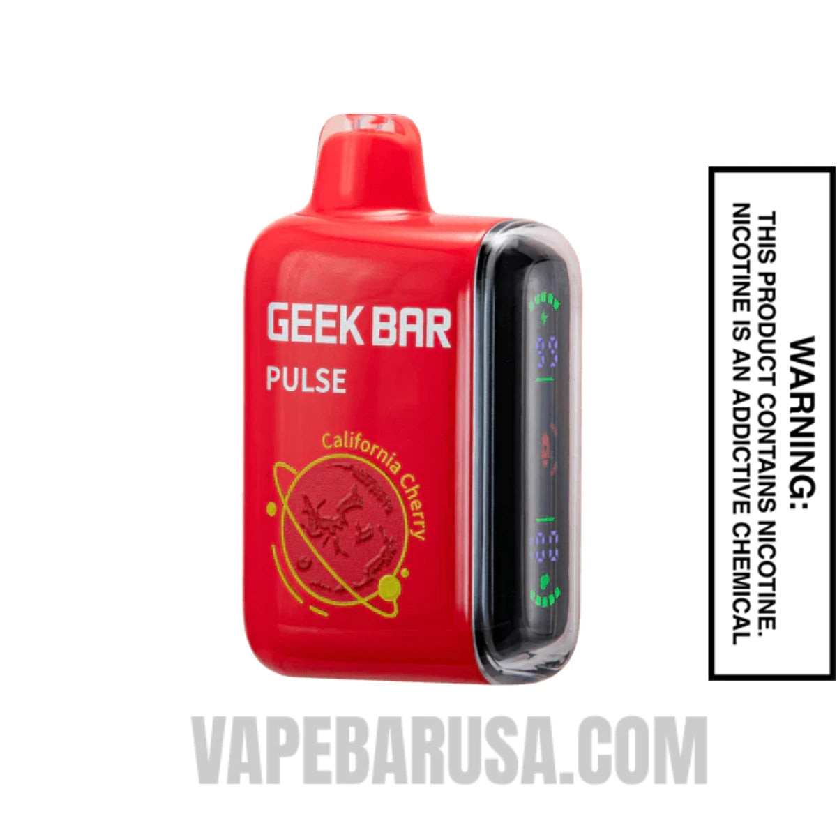 California Cherry Geek Bar Pulse Vape