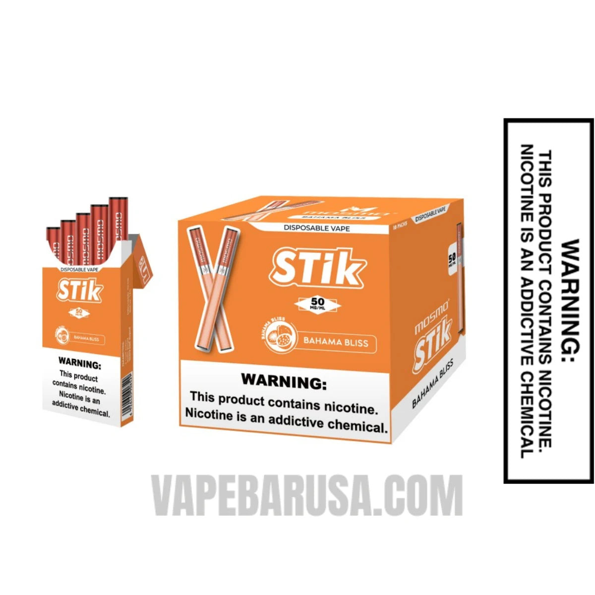 Bahama Bliss MOSMO Stik Disposable With Bundle Box
