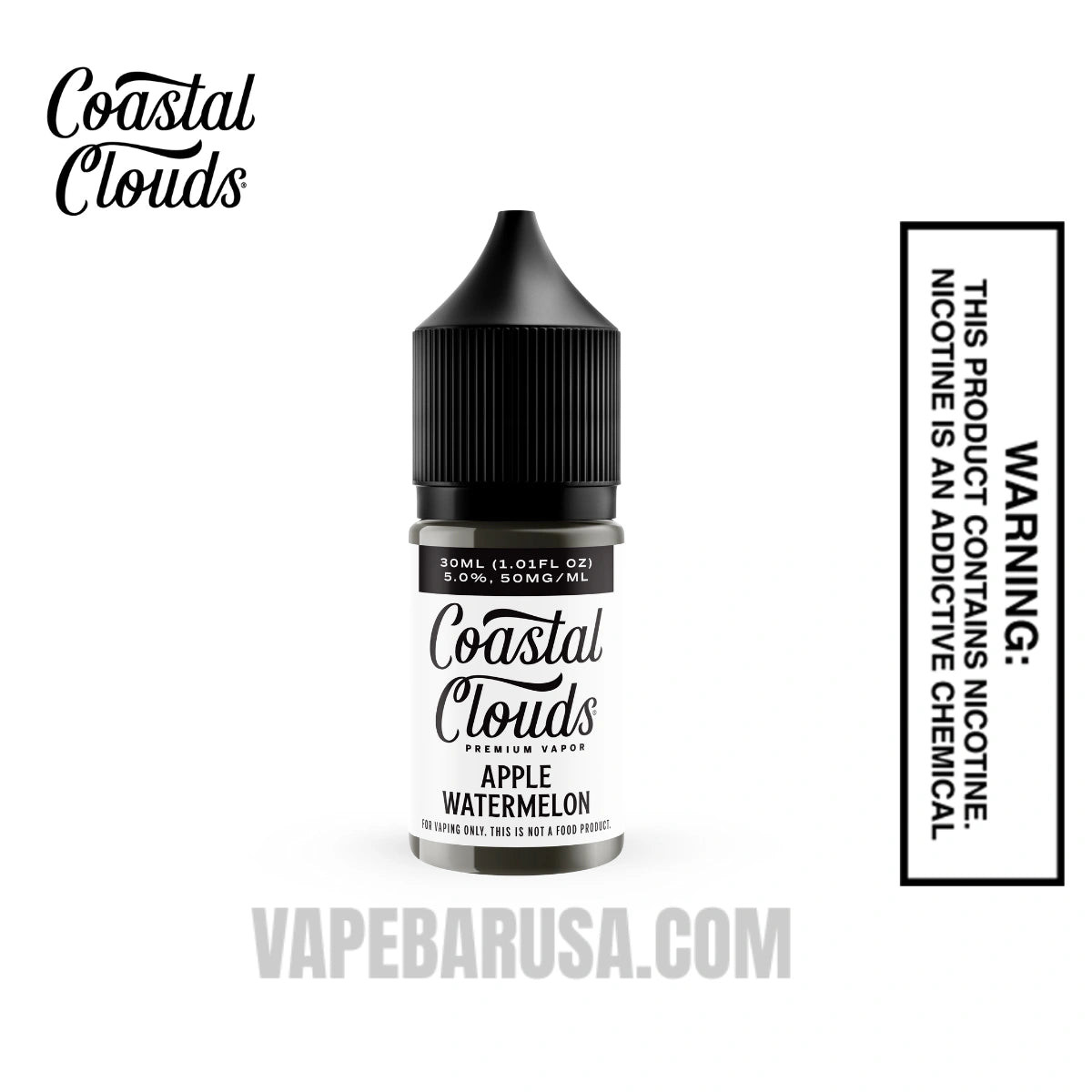 Apple Watermelon Salt Coastal Clouds Salt Nic 30 ML