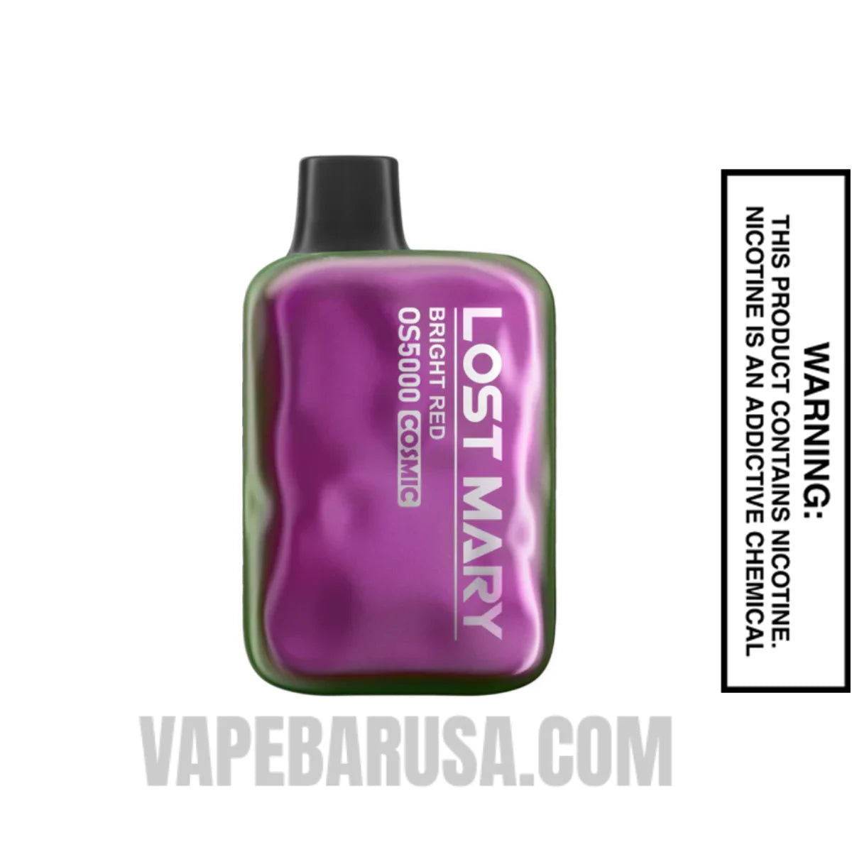 Bright Red Lost Mary OS5000 Cosmic Edition Vape
