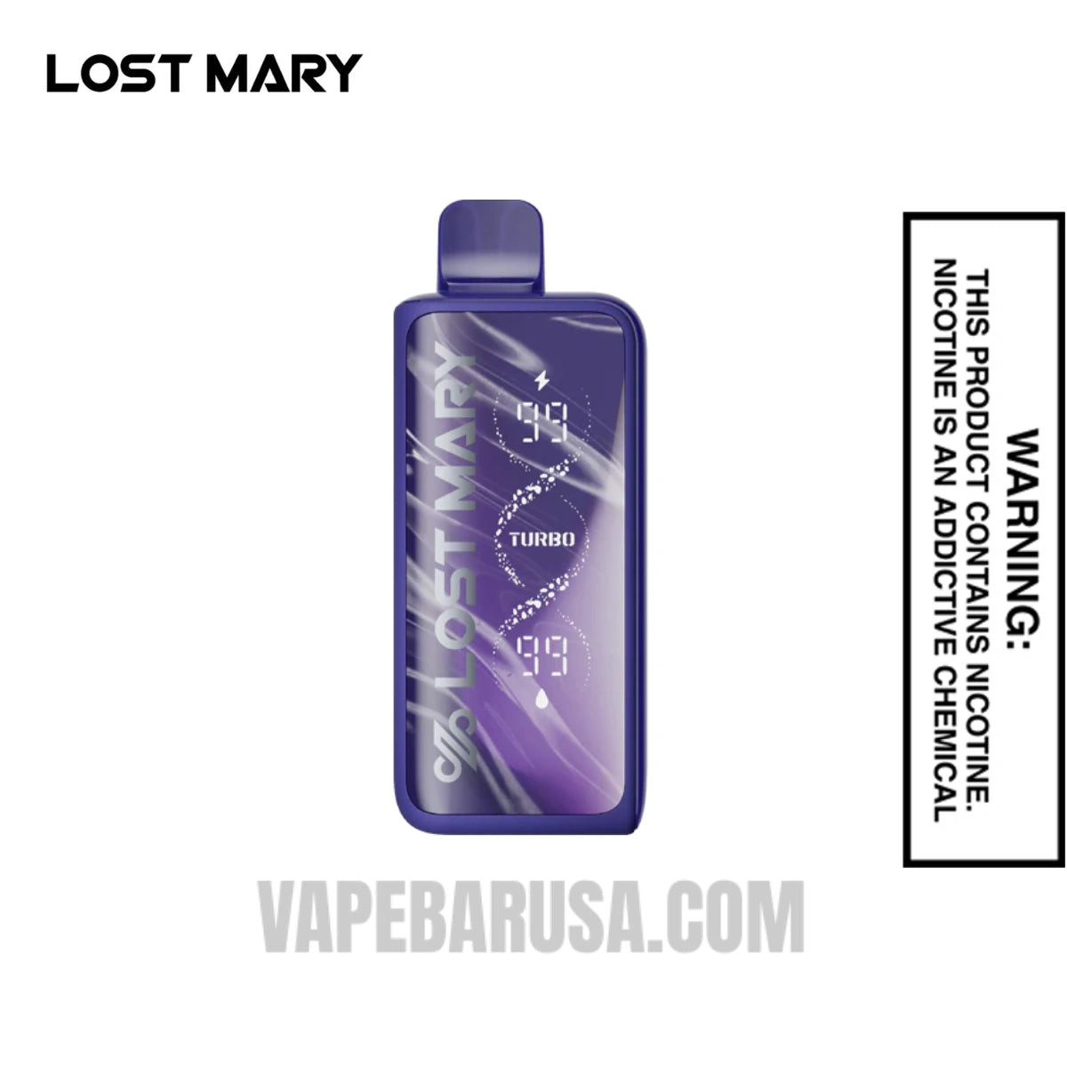 Black Razz Lemon Lost Mary MT35000 Turbo Disposable Vape