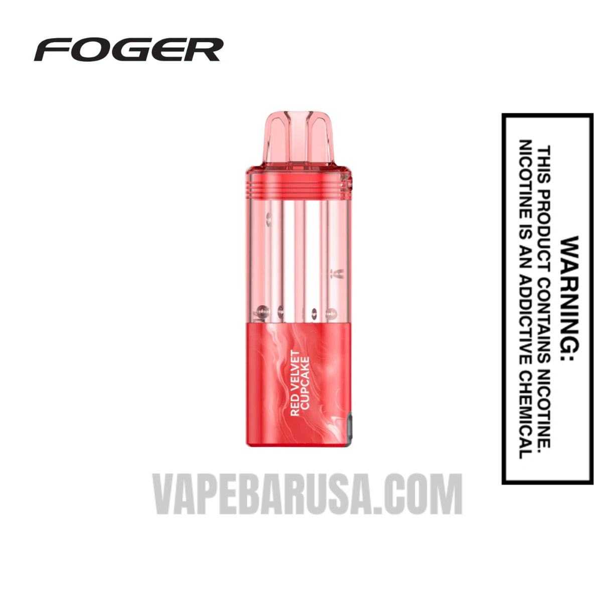 Red Velvet Cupcake Foger Switch Pro 30K Disposable Pod