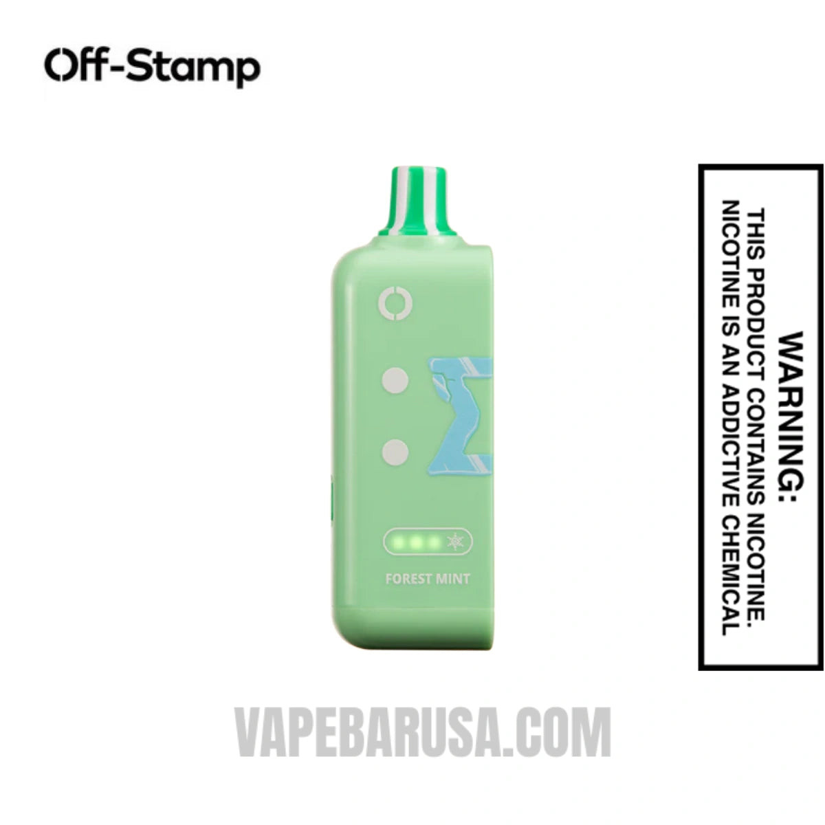 Forest Mint Off Stamp Ice Cube 25K Disposable Pod
