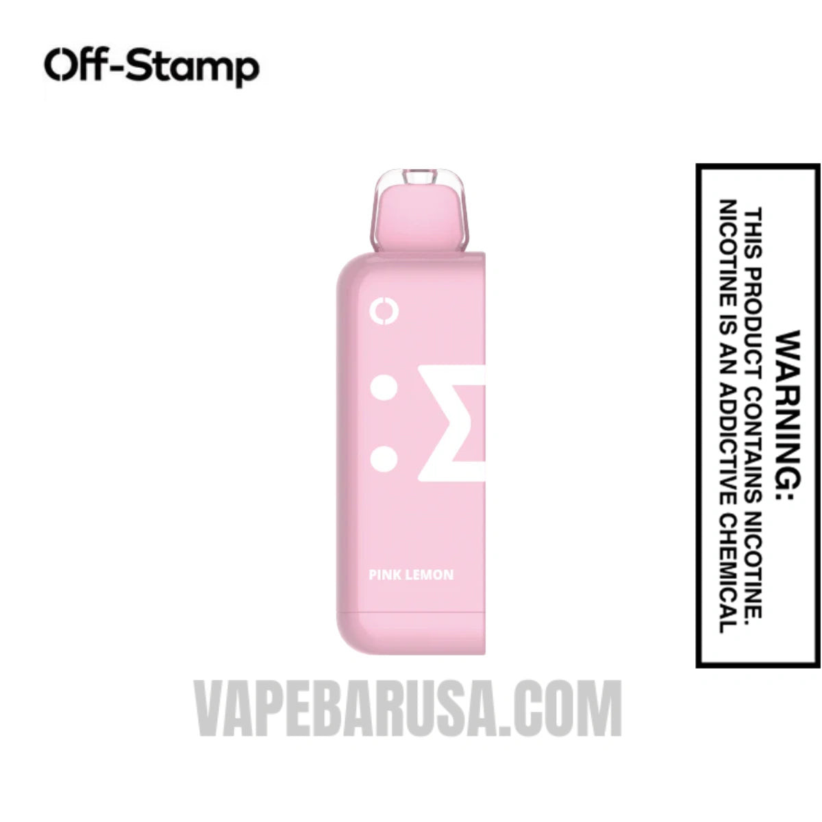 Pink Lemon Off Stamp Classic Cube 25K Disposable Pod