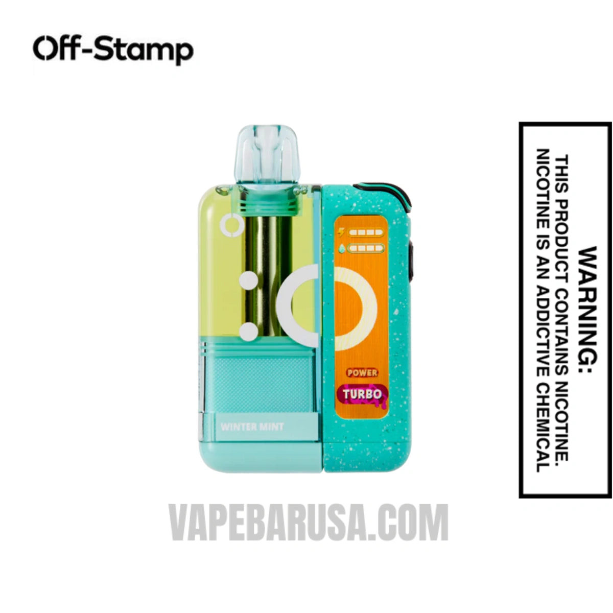 Winter Mint Off Stamp X Cube Crystal Cube 35K Vape Kit