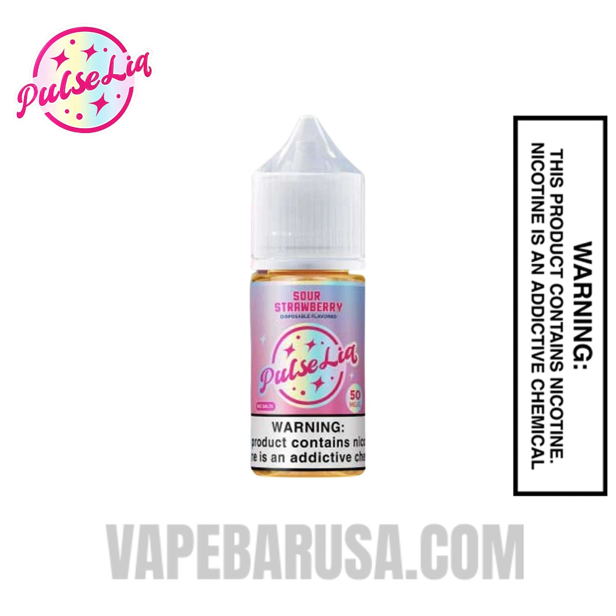 Sour Strawberry Pulse Liq Salt Nic 30ML