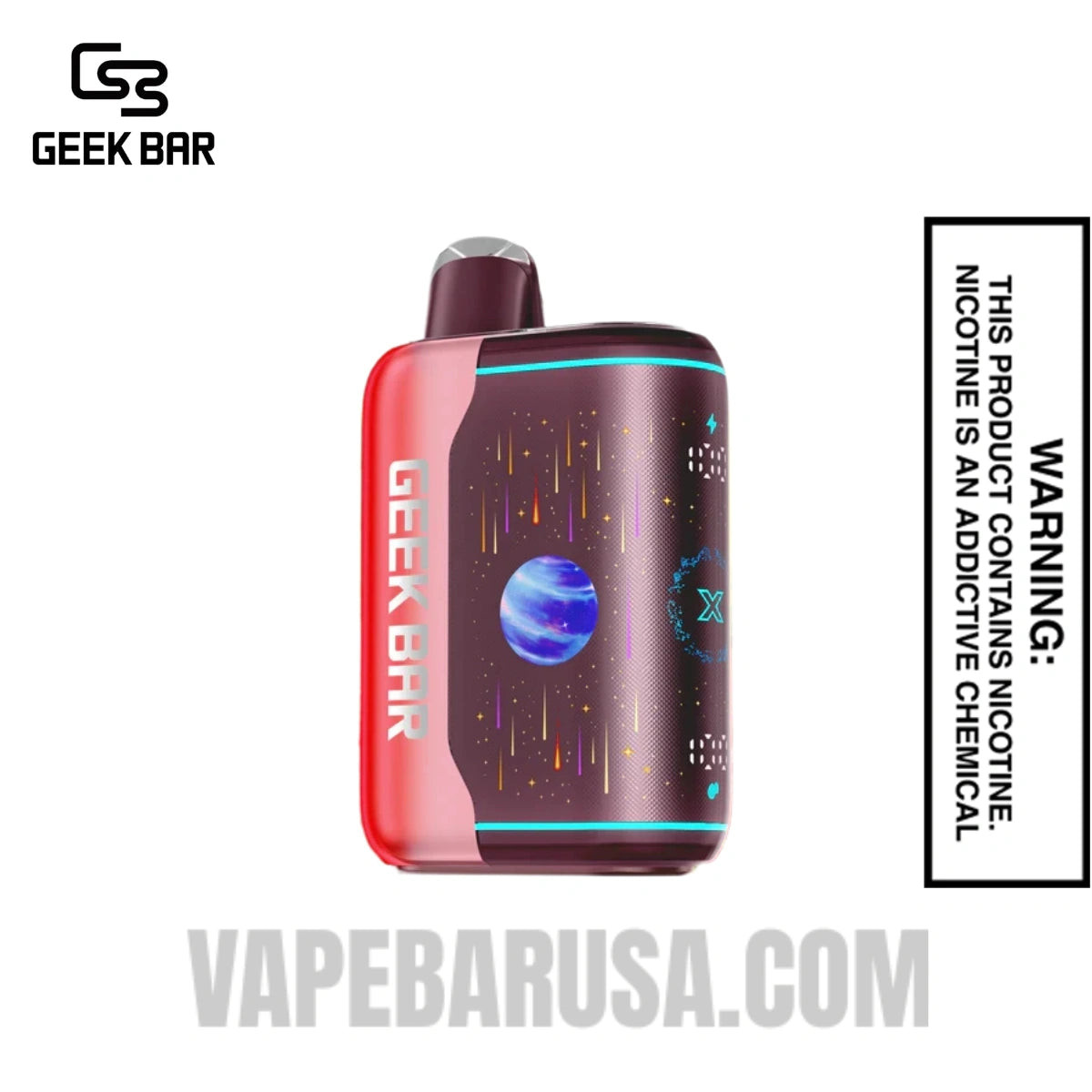 Strawberry Bull Geek Bar Pulse X2 Disposable Vape
