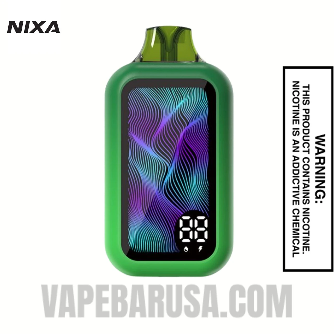 Sour Apple Ice Nixa Bar 50K Disposable Vape