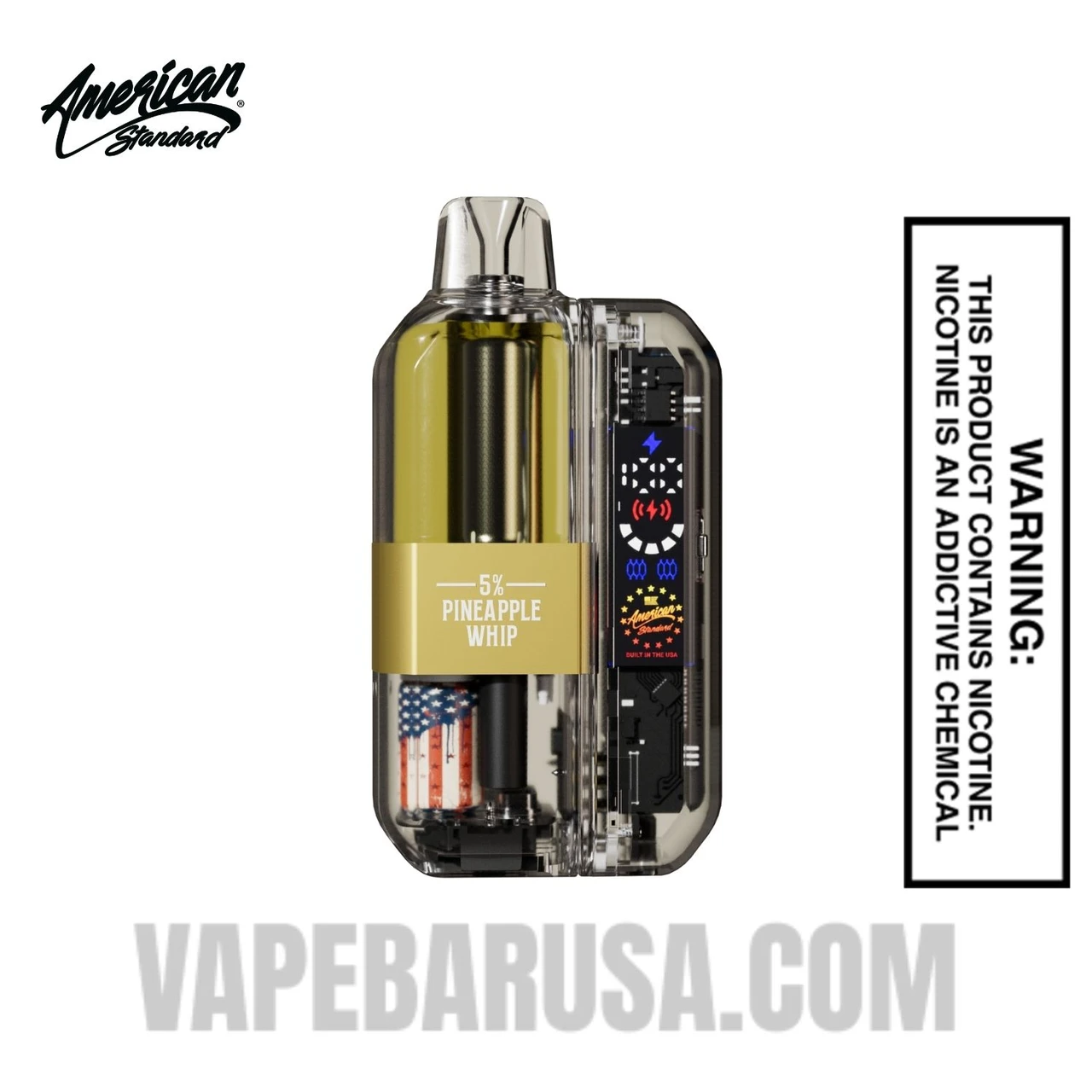 Pineapple Whip American Standard 50K Disposable Vape Kit