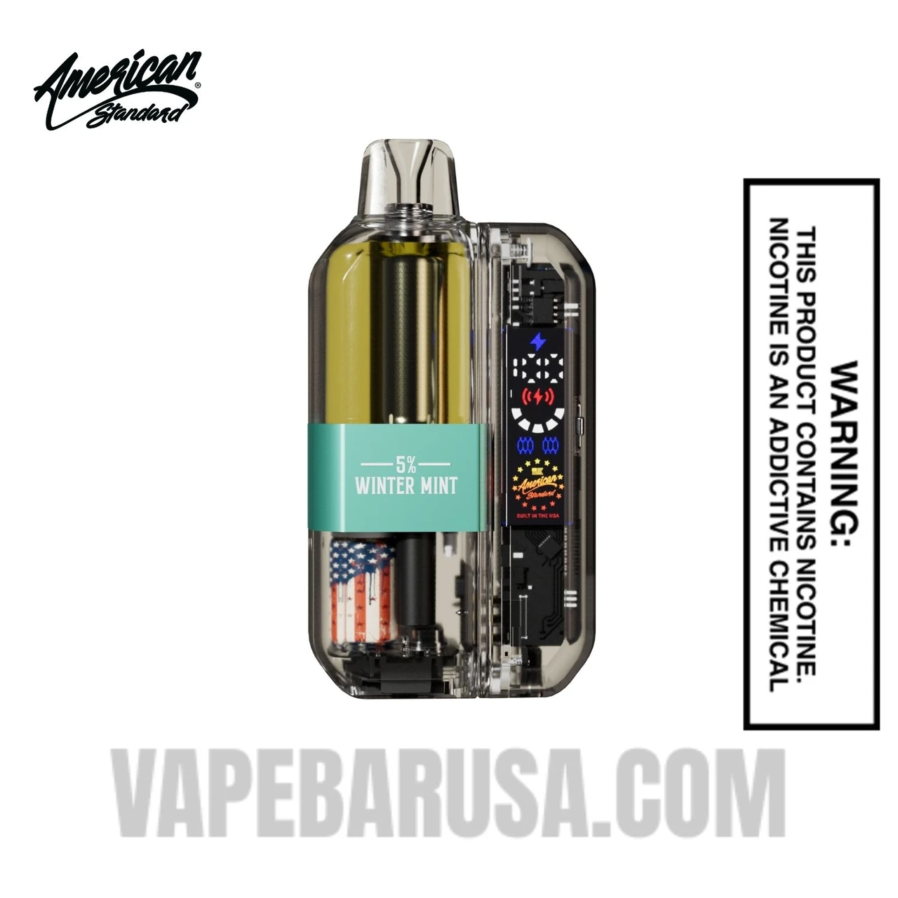 Winter Mint American Standard 50K Disposable Vape Kit