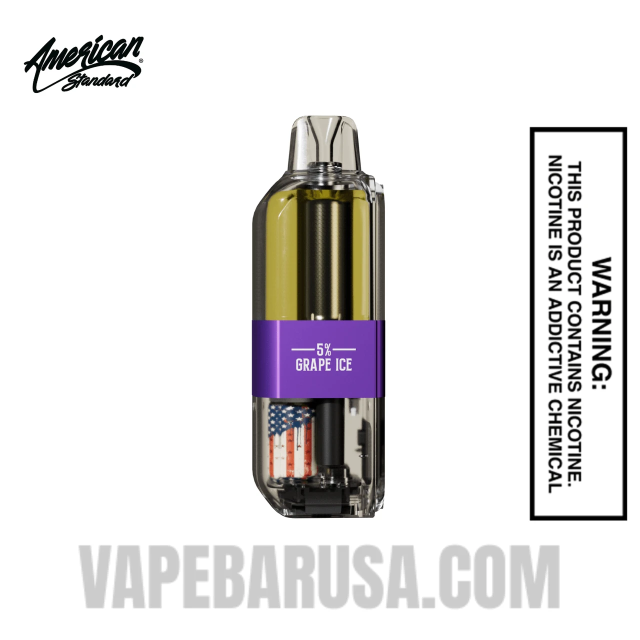 Grape Ice American Standard 50K Disposable Vape Pod