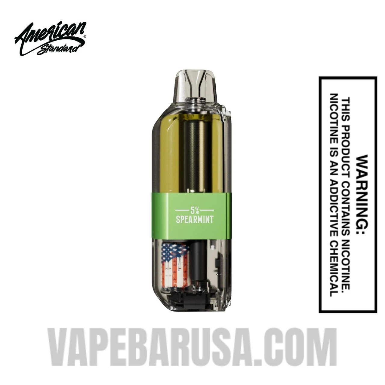 Spearmint American Standard 50K Disposable Vape Pod