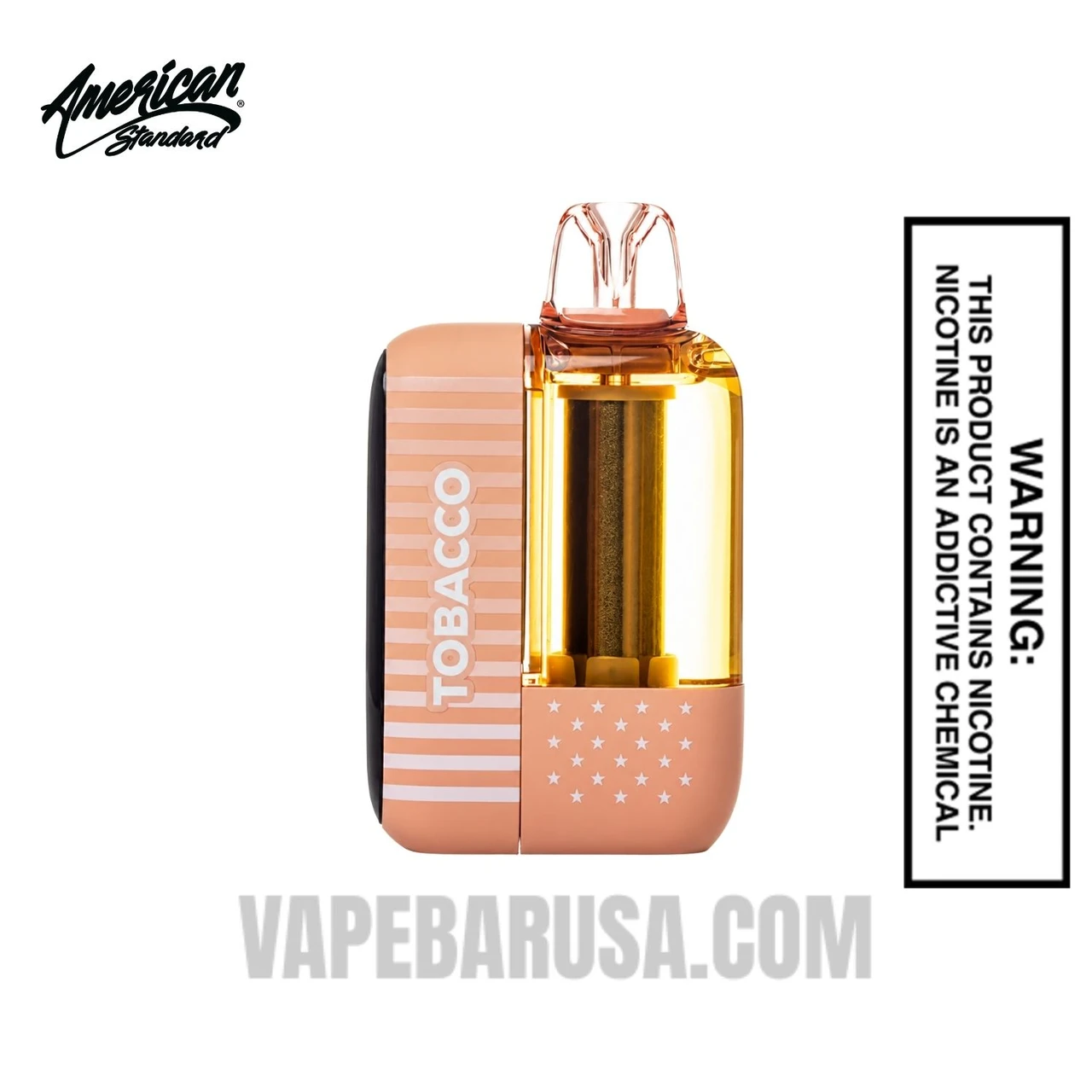 Tobacco American Standard This Bar 50K Disposable Vape