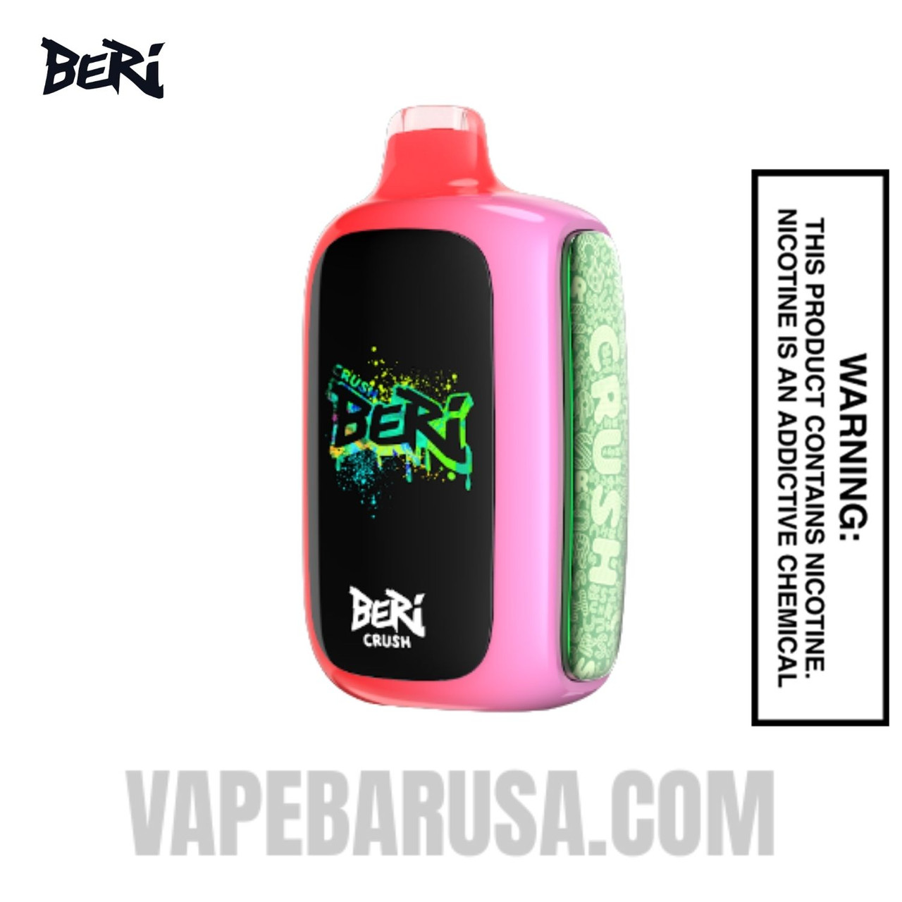 Strawberry Watermelon Beri Crush 50K Zero Nicotine Disposable Vape