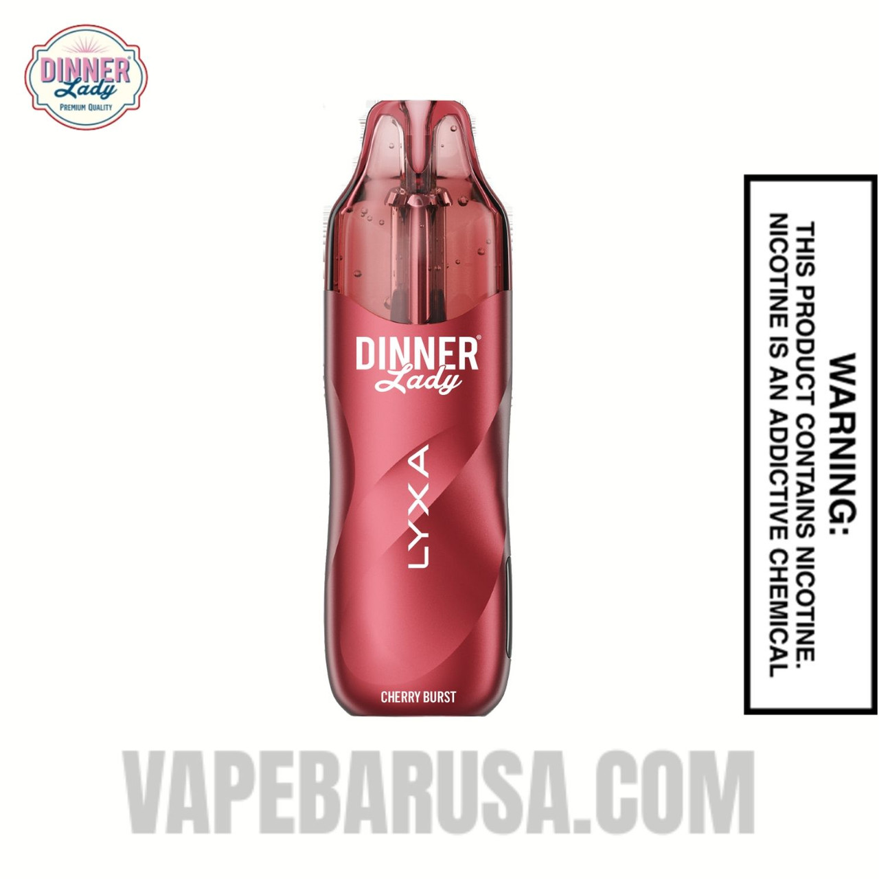 Cherry Burst Dinner Lady LYXA 30K Disposable Vape