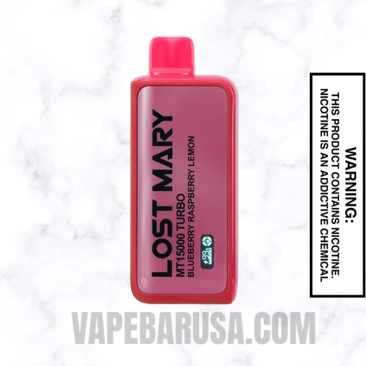 Blueberry Raspberry Lemon Lost Mary MT15000 Turbo Vape