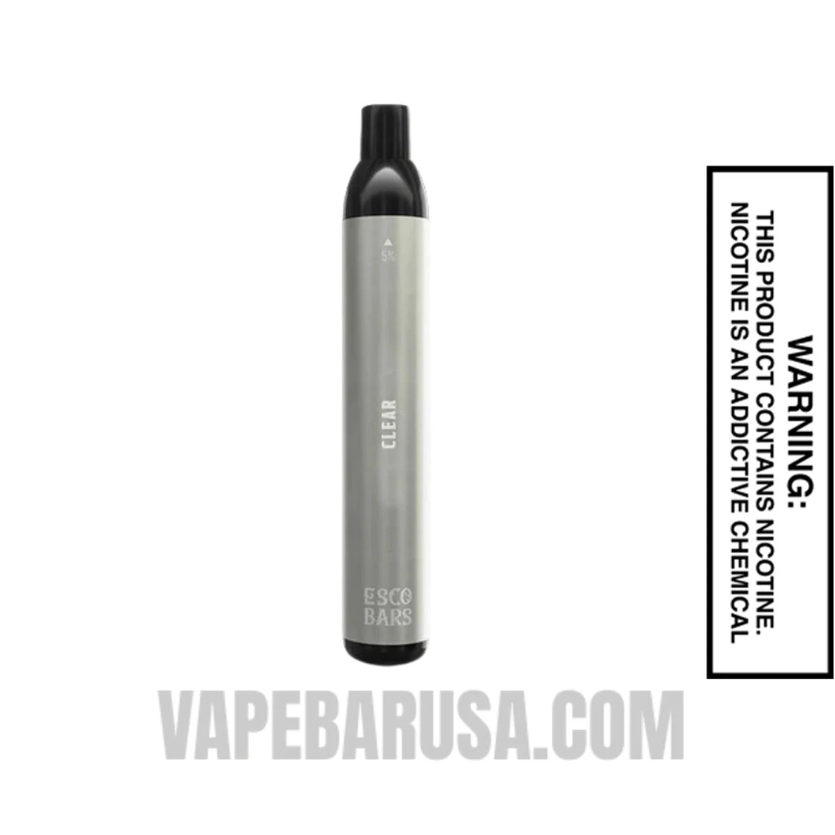 Clear Esco Bars 2500 Puffs Disposable Vape
