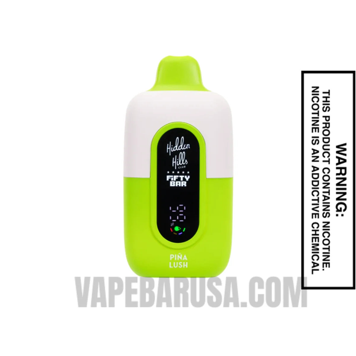 Pina Lush Hidden Hills X Fifty Bar 20K Vape