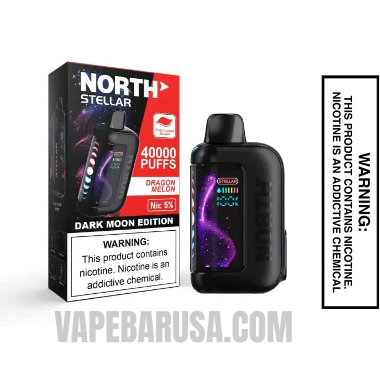 Dragon Melon North Stellar Dark Moon 40K Disposable Vape with Package Box