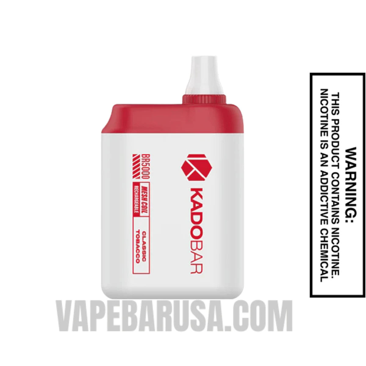 Classic Tobacco Kado Bar BR5000 Disposable Vape