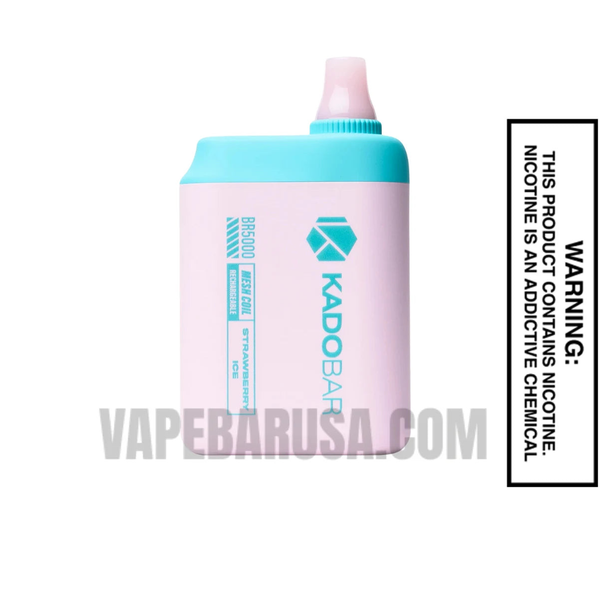 Strawberry Ice Kado Bar BR5000 Disposable Vape