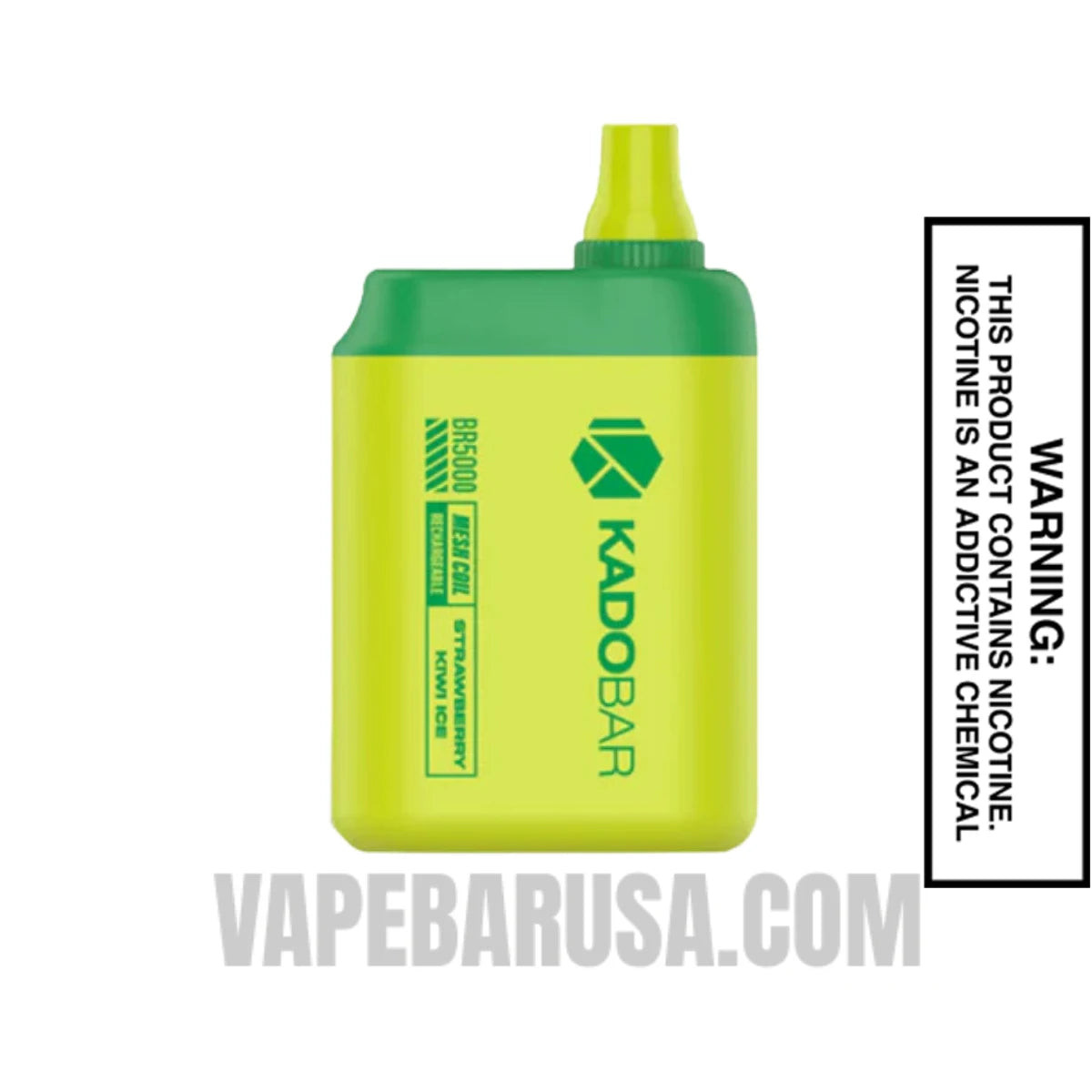 Strawberry Kiwi Ice Kado Bar BR5000 Disposable Vape