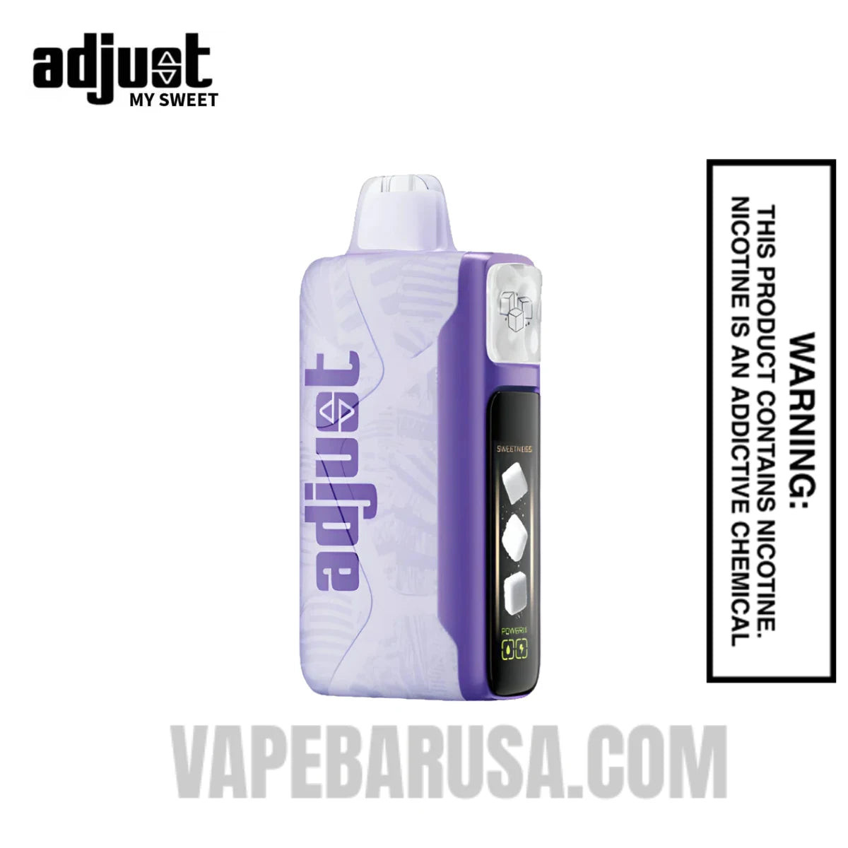 Raspberry Orange Adjust MySweet 40K Disposable Vape