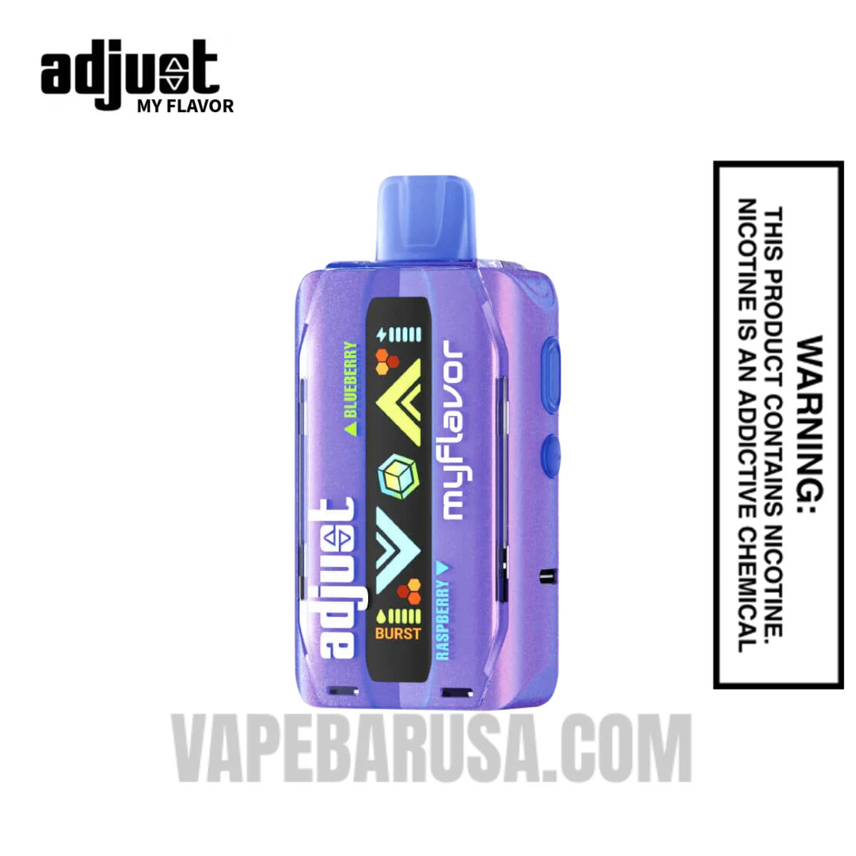 Blue Razz Ice Adjust MyFlavor 40K Disposable Vape