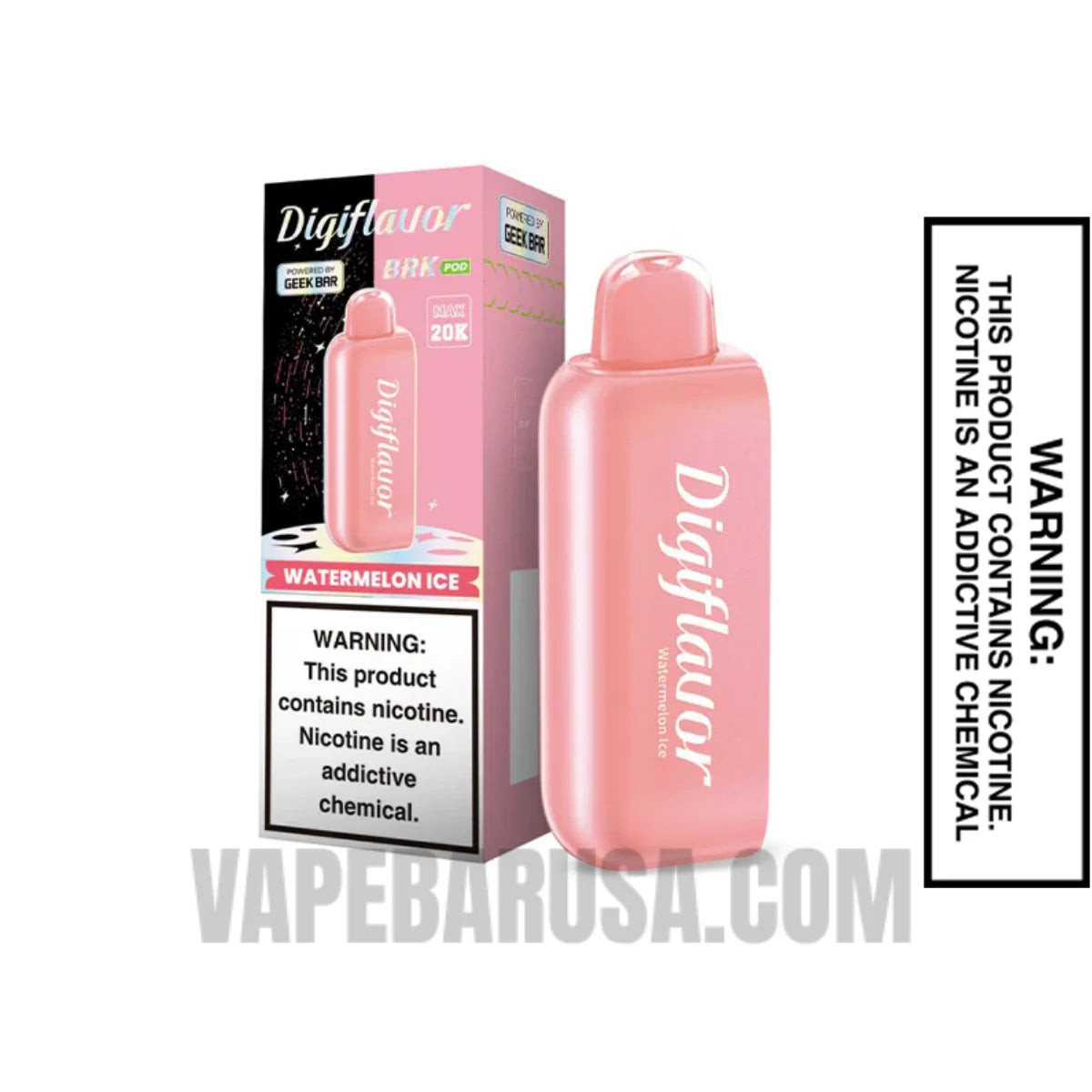 Watermelon Ice Digiflavor BRK 20K Disposable POD With Package Box