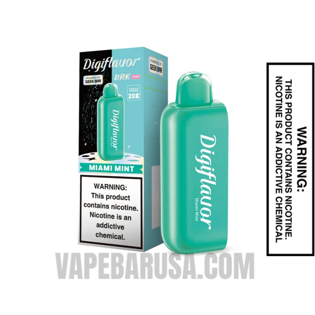 Miami Mint Digiflavor BRK 20K POD with package box 