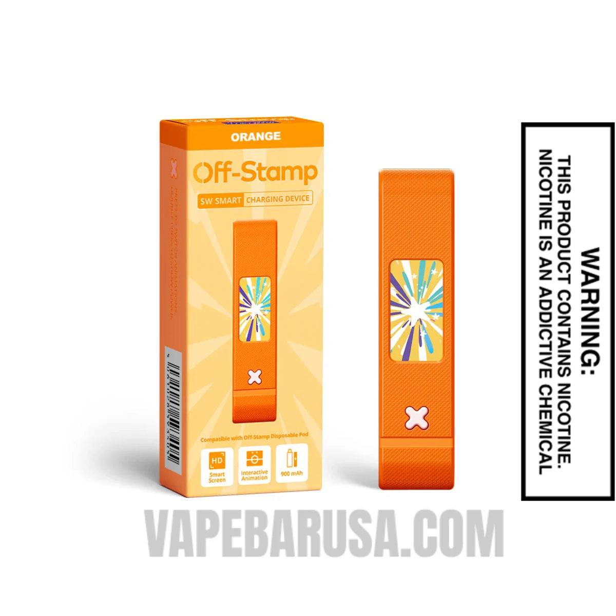 Orange Off Stamp SW SMART Charging Device (Battery Only) With Package Box