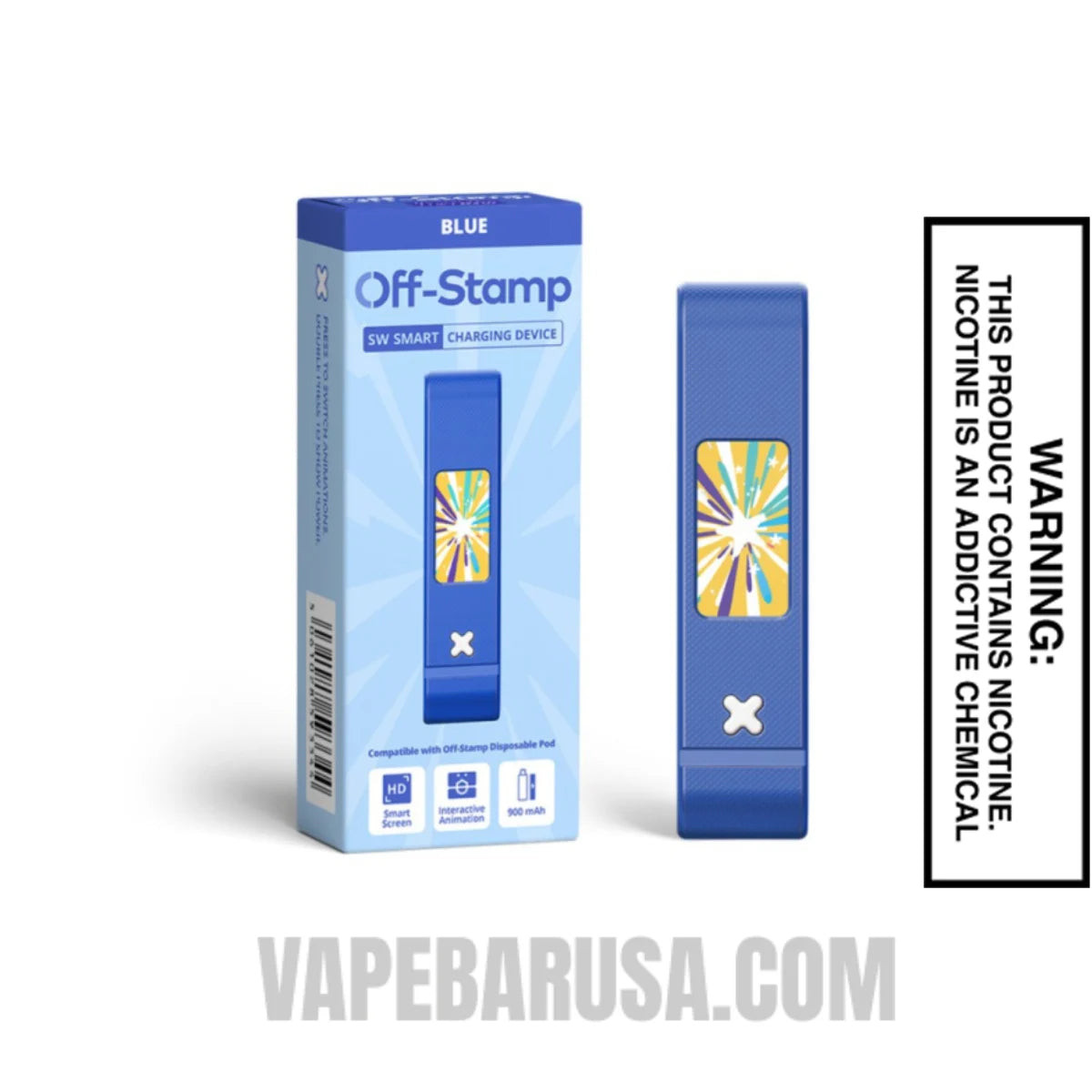 Blue Off Stamp SW SMART Charging Device (Battery Only) WithPackageBox
