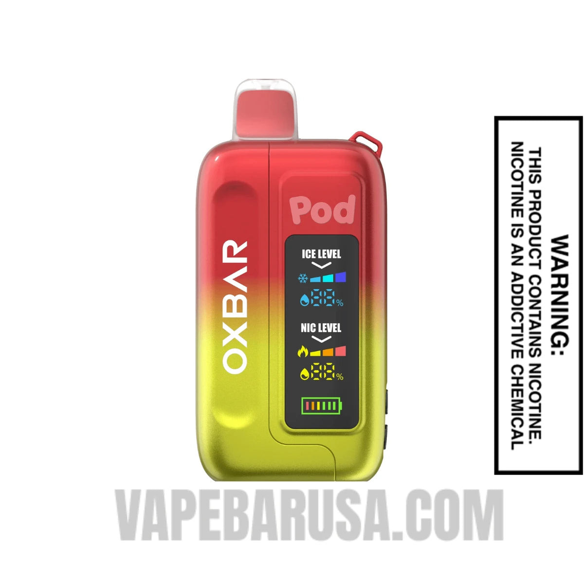 Fruity Pebz OXBAR Ice-Nic Control Disposable Vape