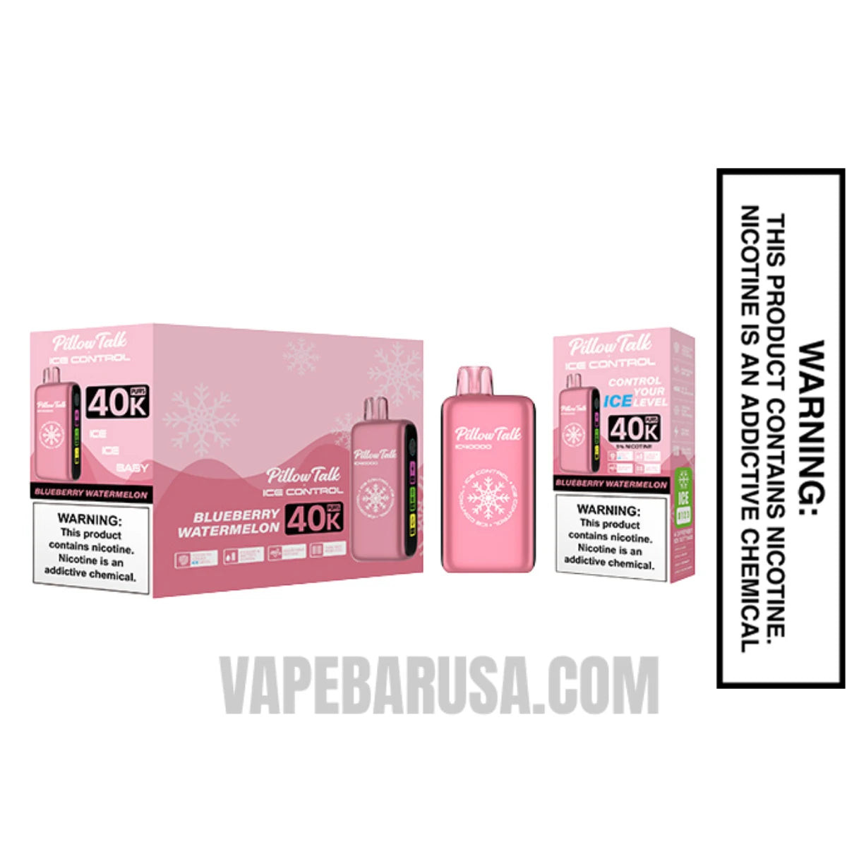 Blueberry Watermelon Pillow Talk IC40000 Disposable Vape With Bundle Pack