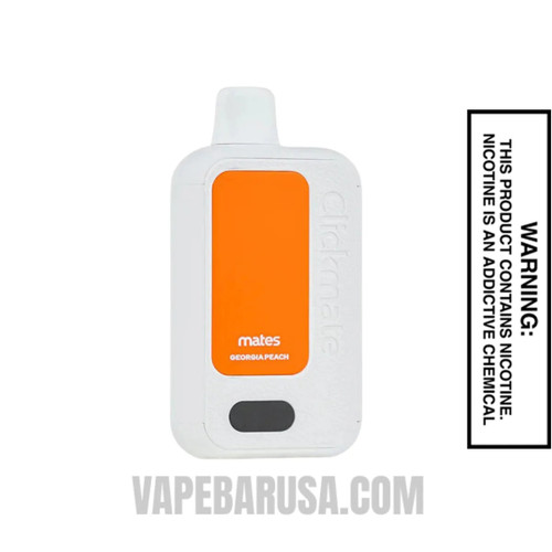 Georgia Peach 7 Daze Clickmate Vape 15000 Puffs
