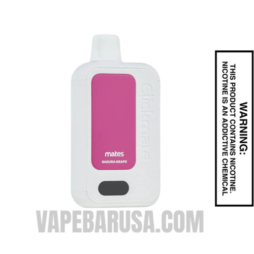 Sakura Grape 7 Daze Clickmate Vape 15000 Puffs